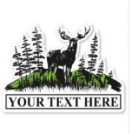 Custom Moose & Trees-MM